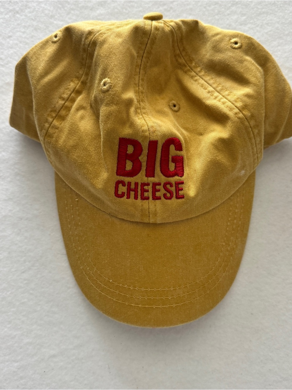Murray’s Big Cheese Adams Upscale Cotton Dad Golf Hat Baseball Cap Leather Strap